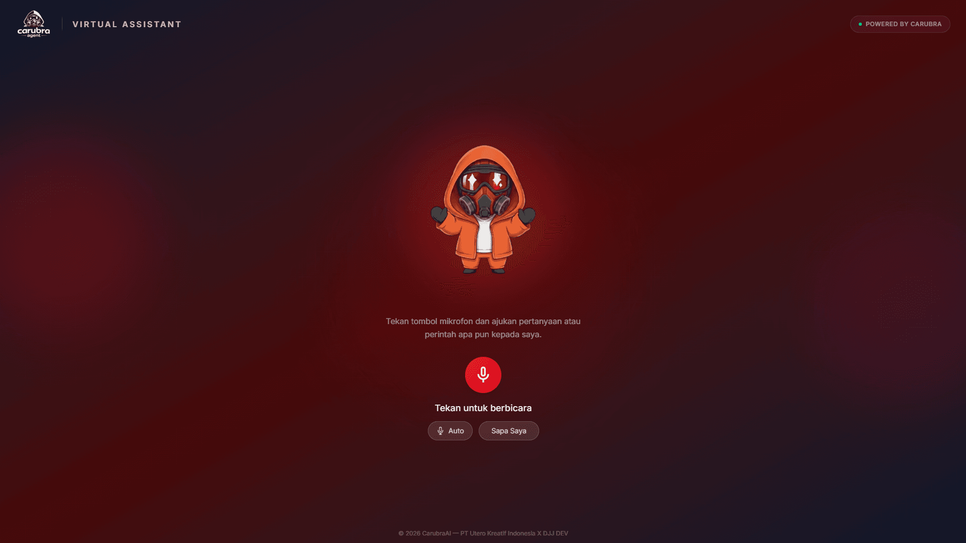 Cuplikan CARUBRA Virtual Assistant - (PT Utero Kreatif Indonesia)